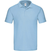 Plava muška polo majica Originalni Polo Friut of the Loom