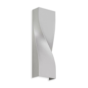 Telefunken 312704TF-LED Zunanja stenska svetilka 2xLED/5,5W/230V IP44 srebrna