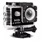 Gembird ACAM-04 HD action kamera, 2/ HD1080p/ sa vodootpornim kucištem