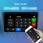Car Multimedia Video Player GPS Navigation Universal Auto Accessories Bluetooth-compatible Car Radio Multimedia Player