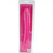 Dupli silikonski dildo roze boje SEVCR00572