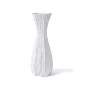 Aberto Design Vaza LCA0025, 17x16x45 cm, Bela