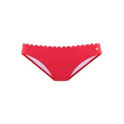 LASCANA Bikini hlačke Scallop, rdeča