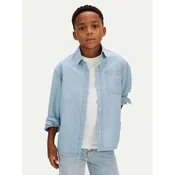 Calvin Klein Jeans srajca LVCKSJB30B Modra Regular Fit