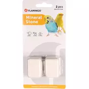 Flamingo mineralni blok za ptice 2 kos – kalcij za kljun in kosti