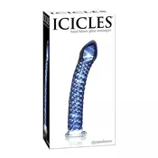 Icicles No 29 plavi stakleni dildo PIPE292900/ 6423