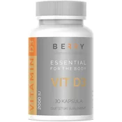 BERRY HEALTH Vitamin D3, 30 kapsula