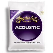 Martin M175 80/20 Bronze Acoustic Guitar Strune Custom Light 11-52