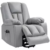 Homestar Električni naslanjač 96x94x106 cm temno siva