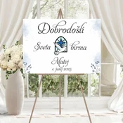 Tabla dobrodošlice za birmo TABBIR 01