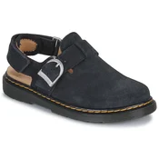 Dr. Martens Jorgie J Mule Black Bronx Suede Črna