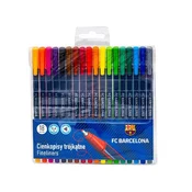 Astra Flomaster AstraPEN FC Barcelona 0,4 mm, komplet 18 kosov, mešana barva, 202024901