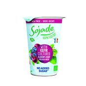 SOJADE Kefir od soje zamjena s borovnicom i trešnjom, (3273227082938)