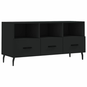 TV ormaric crni 102 x 36 x 50 cm od konstruiranog drva