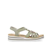 Rieker Sandali V0245-52 Zelena