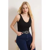Trendyol Milla Ženska majica TWOSS26AL00027, Crna