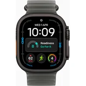 Apple Watch Ultra 4 Titanium Black Case with Ocean Band ČRNA