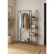 Hanah Home stalak za odecu Vento, 105 cm, crni