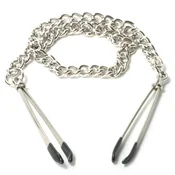 Master Series Reign Tweezer Nipple Vice Silver