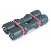 LATIN PERCUSSION SHAKER DUOSHAKE Medium, grey LP441M