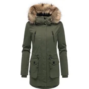 Ragwear Zimska jakna Ellsa Youmodo temno zelena