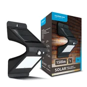 Stenska solarna LED svetilka s senzorjem