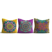 Opviq Set 3 jastuka 43x43cm Šareni