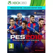 XB360 Pro Evolution Soccer 2018 - PES 2018