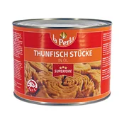 Tuna v rastlinskem olju, kosi