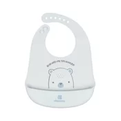 KikkaBoo silikonska portikla Bear with Me blue ( KKB30044 )