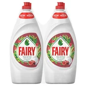Pripravak za sude Fairy - Pomegranate, 2 x 750 ml