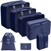 Livefy putni set organizatora LuxePack 7kom, plava