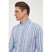 Pamucna košulja Polo Ralph Lauren za muškarce, slim, s button-down ovratnikom