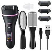 INF Električni odstranjevalec otiščancev z LED zaslonom, 3-stopenjski vakuum Black, (5000300598)