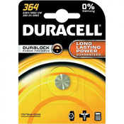Duracell gumbna baterija 364 srebrna ok