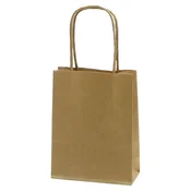 Brand-Rex Darilna vrečka Tinta Unita Brown Kraft različnih dimenzij 160 x 80 x 210 mm
