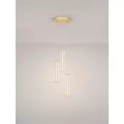 PHEME LED VISILICA ZLATNA 13W IP20 3000K TRIAK PRIGUŠLJIVA NL9214136