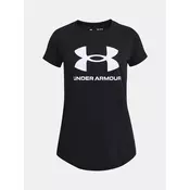 Under Armour SPORTSTYLE LOGO SS, djecja majica, crna 1361182