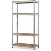 shumee Kovinski skladiščni regal 160x80x40 175kg/4p TM smart regaly