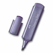 Faber-Castell Svetlomer Textliner 46 Metallic metalik temno vijolična