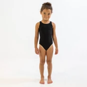 Girls swimsuit finis youth bladeback black 26