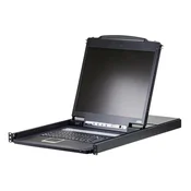Aten CL1308N-ATA-SG 8-Port PS/2-USB VGA 19 LCD Stikalo KVM with Spanish keyboard