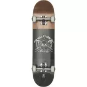 POR VIDA 7.6 BRWNBLK SKATEBOARD