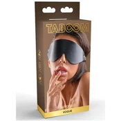 taboom Črna maska za oči Vogue Blindfold Black 17425