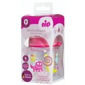 Nip PP flašica široki otvor 150ml, 0m+, devojcica