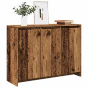 Vidaxl vidaXL Predalnik, starinski les, 102 x 33 x 75 cm, material na osnovi lesa