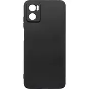 mobilNET Silikonski ovitek Motorola Moto E22 - Črn