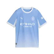 PUMA Manchester City 26/27 Home Jersey Youth, Shop, Light Blue/Icy Blue, 13-14Y