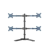 INF Prostostoječe stojalo za 4 zaslone, nastavljivo, 14-27 inch, jeklo, (5000273817)