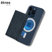 Magnetna mini denarnica za iPhone/étres/Smart/modra
